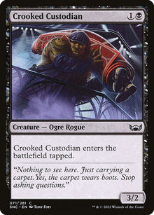 Crooked Custodian — SNC — 71