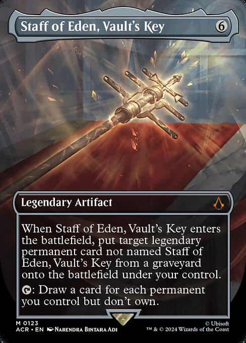 Staff of Eden, Vault's Key — ACR — 123