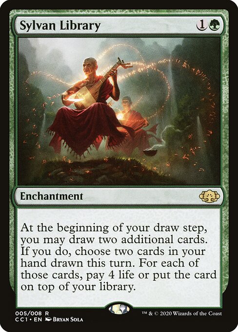 Sylvan Library - (cc1 Commander Collection: Green-5)
