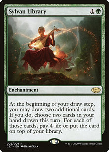 Sylvan Library - (cc1 Commander Collection: Green-5)