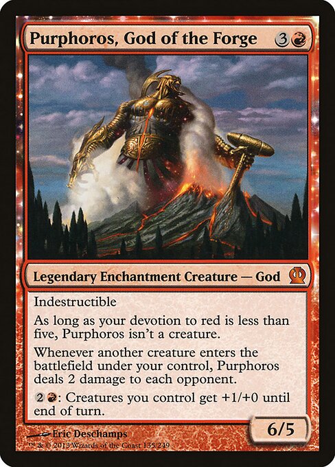 Purphoros, God of the Forge - ths Theros - #135