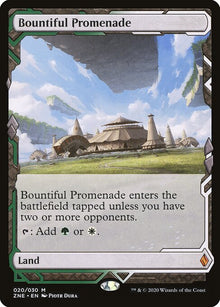 Bountiful Promenade - (zne Zendikar Rising Expeditions-20)