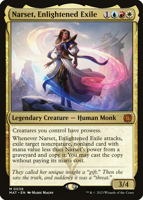 Narset, Enlightened Exile - mat March of the Machine: The Aftermath - #38