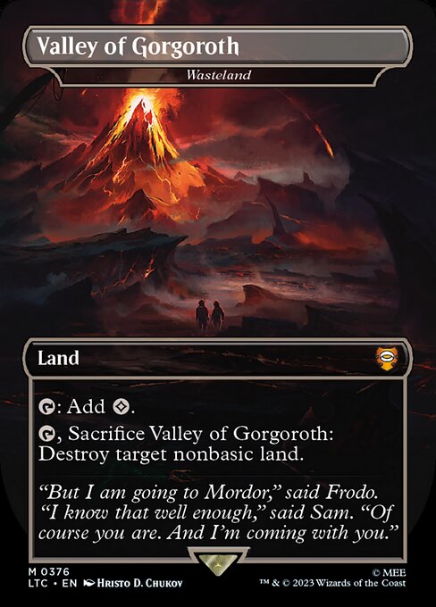Wasteland - (ltc Tales of Middle-earth Commander-376)