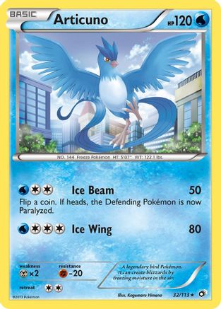 Articuno - Legendary Treasures #32