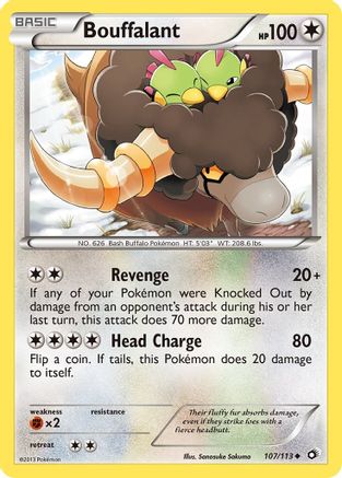 Bouffalant - Legendary Treasures #107