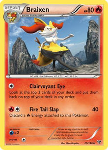 Braixen - XY Base Set #25