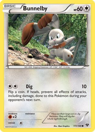 Bunnelby - XY Base Set #111