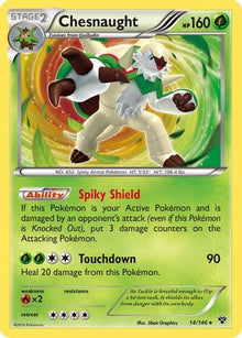 Chesnaught - XY Base Set #14