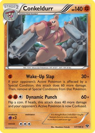 Conkeldurr - XY Base Set #67