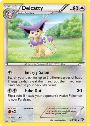 Delcatty - XY Base Set #105