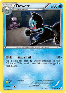 Dewott - Legendary Treasures #38