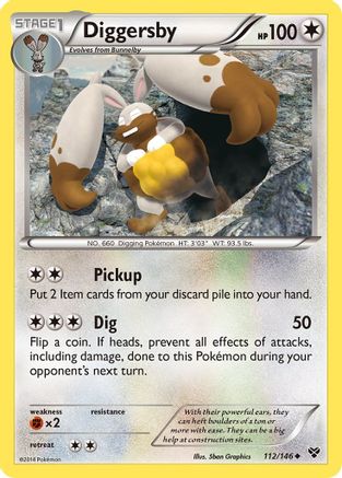 Diggersby - XY Base Set #112