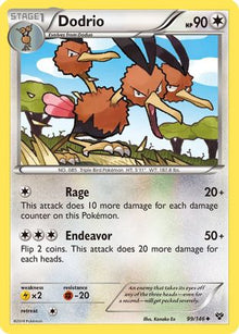 Dodrio - XY Base Set #99