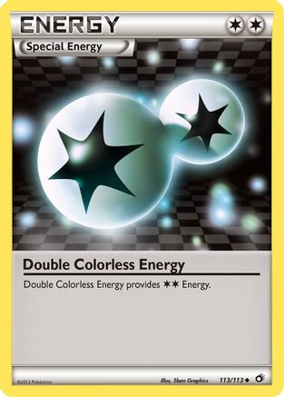 Double Colorless Energy - Legendary Treasures #113