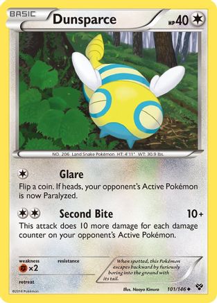 Dunsparce - XY Base Set #101
