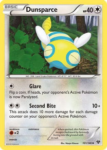 Dunsparce - XY Base Set #101