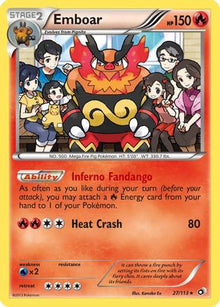 Emboar - Legendary Treasures #27