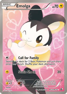 Emolga (Full Art) - Legendary Treasures: Radiant Collection #RC23
