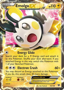 Emolga EX - XY Base Set #46