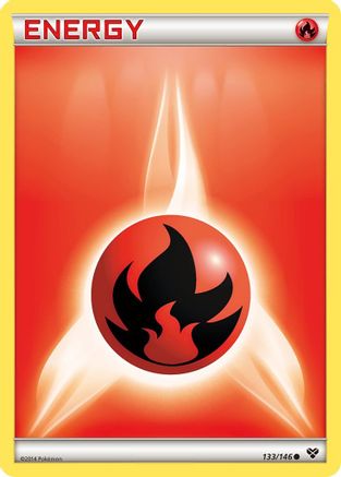 Fire Energy - XY Base Set #133
