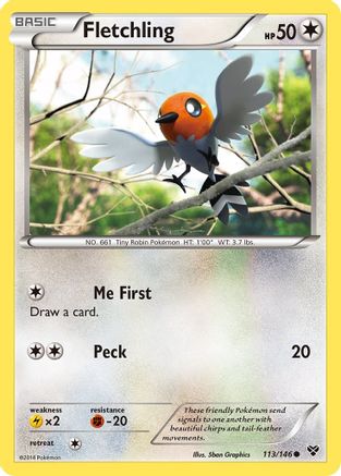 Fletchling - XY Base Set #113