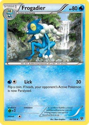 Frogadier - XY Base Set #40