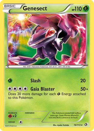 Genesect - Legendary Treasures #16