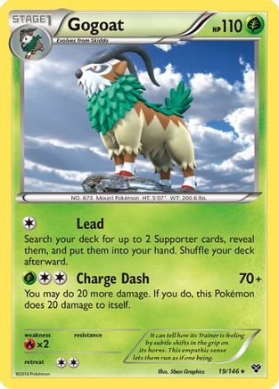 Gogoat - XY Base Set #19