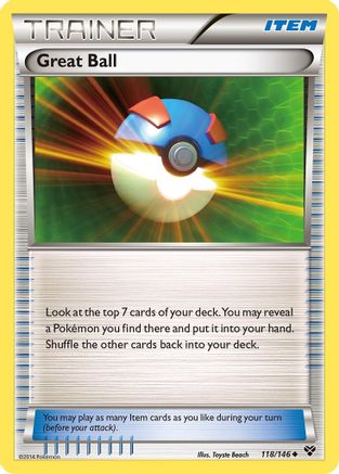 Great Ball - XY Base Set #118