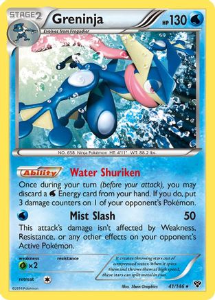 Greninja - XY Base Set #41