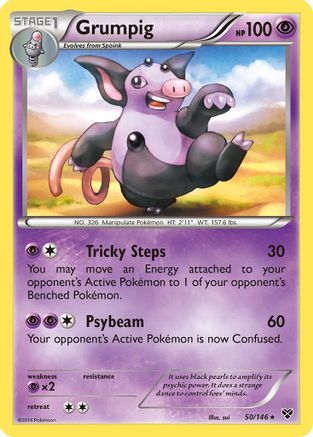 Grumpig - XY Base Set #50