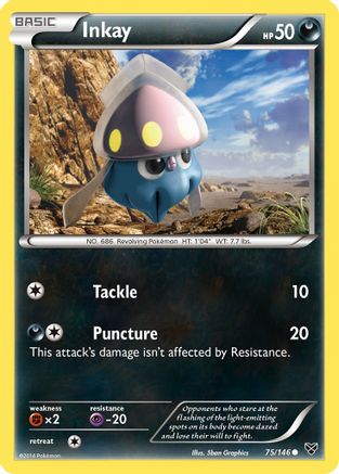 Inkay (75) - XY Base Set #75