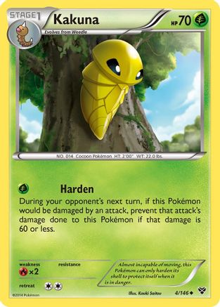 Kakuna - XY Base Set #4