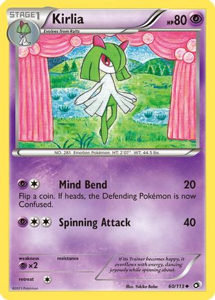 Kirlia - Legendary Treasures #60
