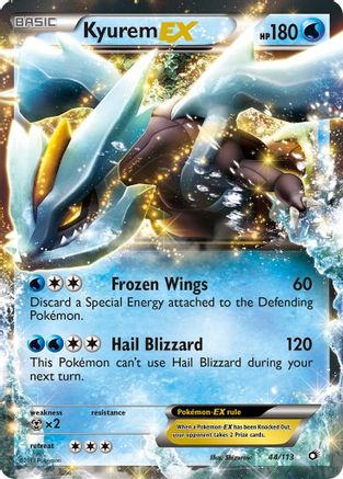 Kyurem EX - Legendary Treasures #44
