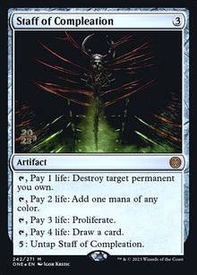 Staff of Compleation - (pone-242s) - Near Mint (*Foil )