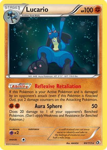 Lucario - Legendary Treasures #80
