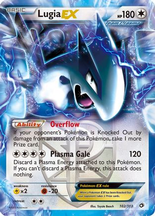 Lugia EX (Team Plasma) - Legendary Treasures #102
