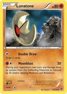 Lunatone - XY Base Set #63