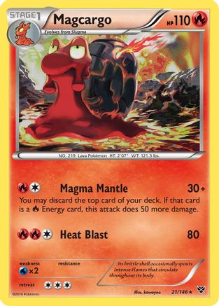 Magcargo - XY Base Set #21
