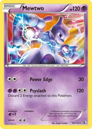 Mewtwo - Legendary Treasures #53