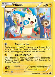 Minun - Legendary Treasures #48