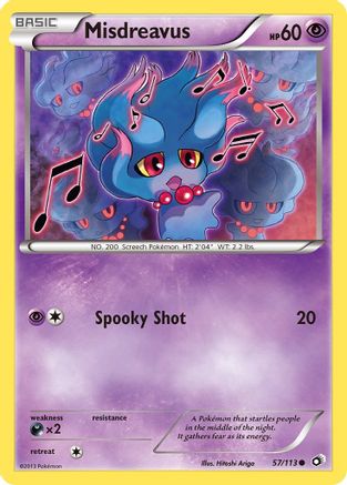 Misdreavus - Legendary Treasures #57