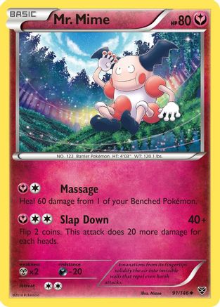 Mr. Mime - XY Base Set #91