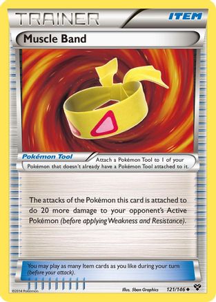 Muscle Band - XY Base Set #121