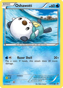 Oshawott - Legendary Treasures #37