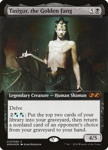 *Foil Tasigur, the Golden Fang — PUMA — U13