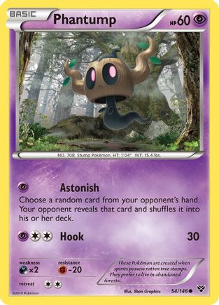 Phantump - XY Base Set #54