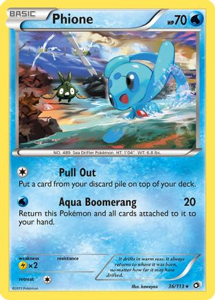 Phione - Legendary Treasures #36